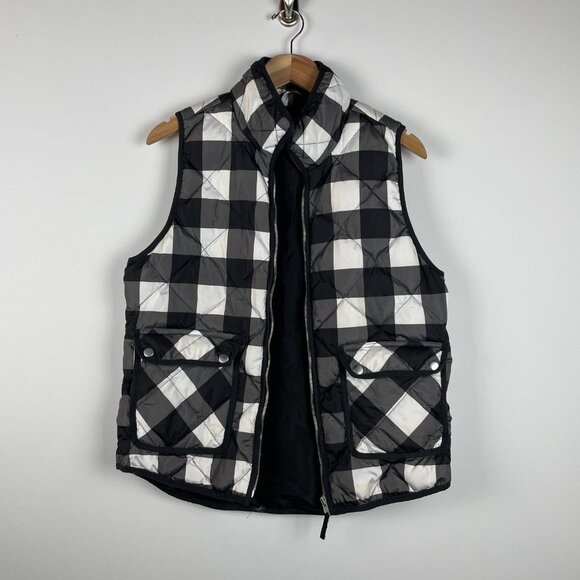 Woolrich Buffalo Plaid Down Vest - Size M - Picture 2 of 6